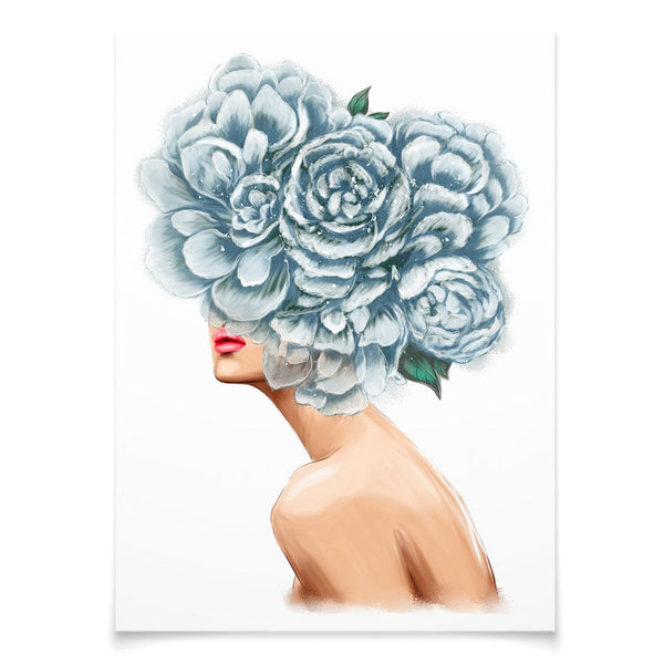 Floral Head Art