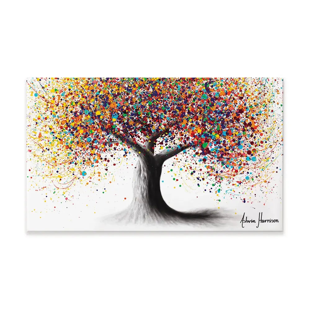 Rainbow Soul Tree Canvas Print