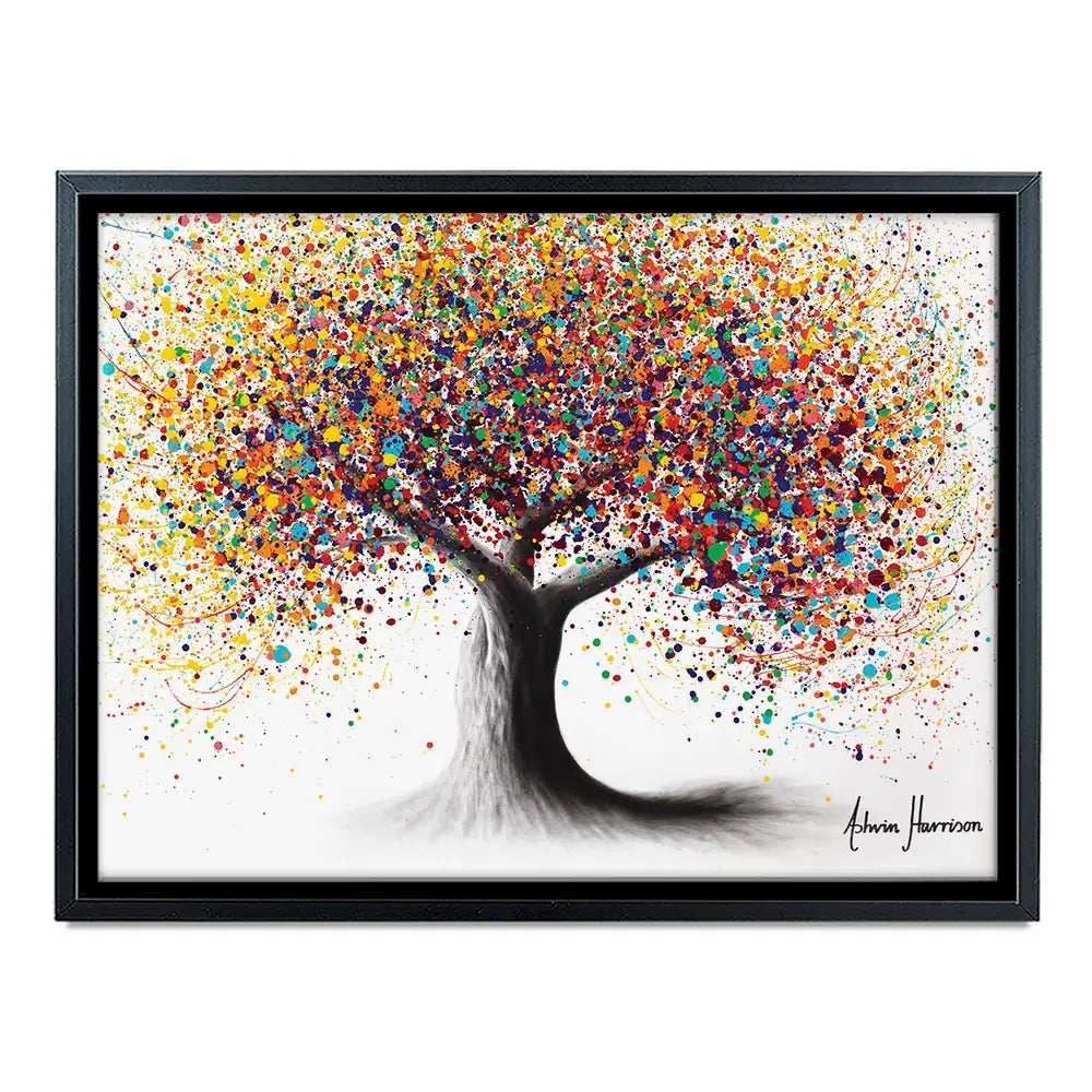 Rainbow Soul Tree Canvas Print