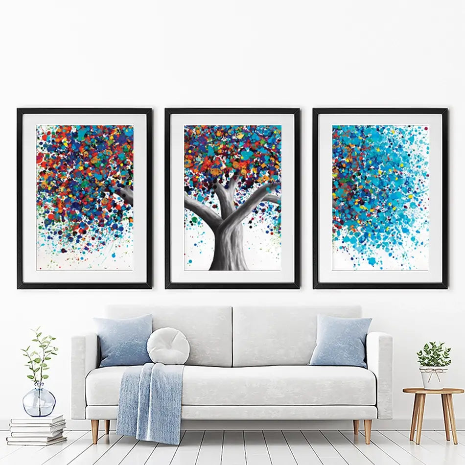 Tree Of Optimism Framed Art Print Trio