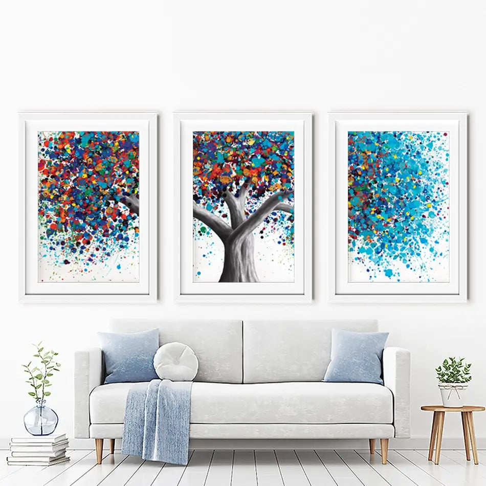 Tree Of Optimism Framed Art Print Trio