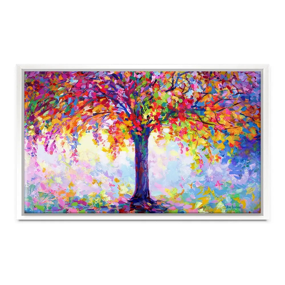 Tree Of Happiness Canvas Print