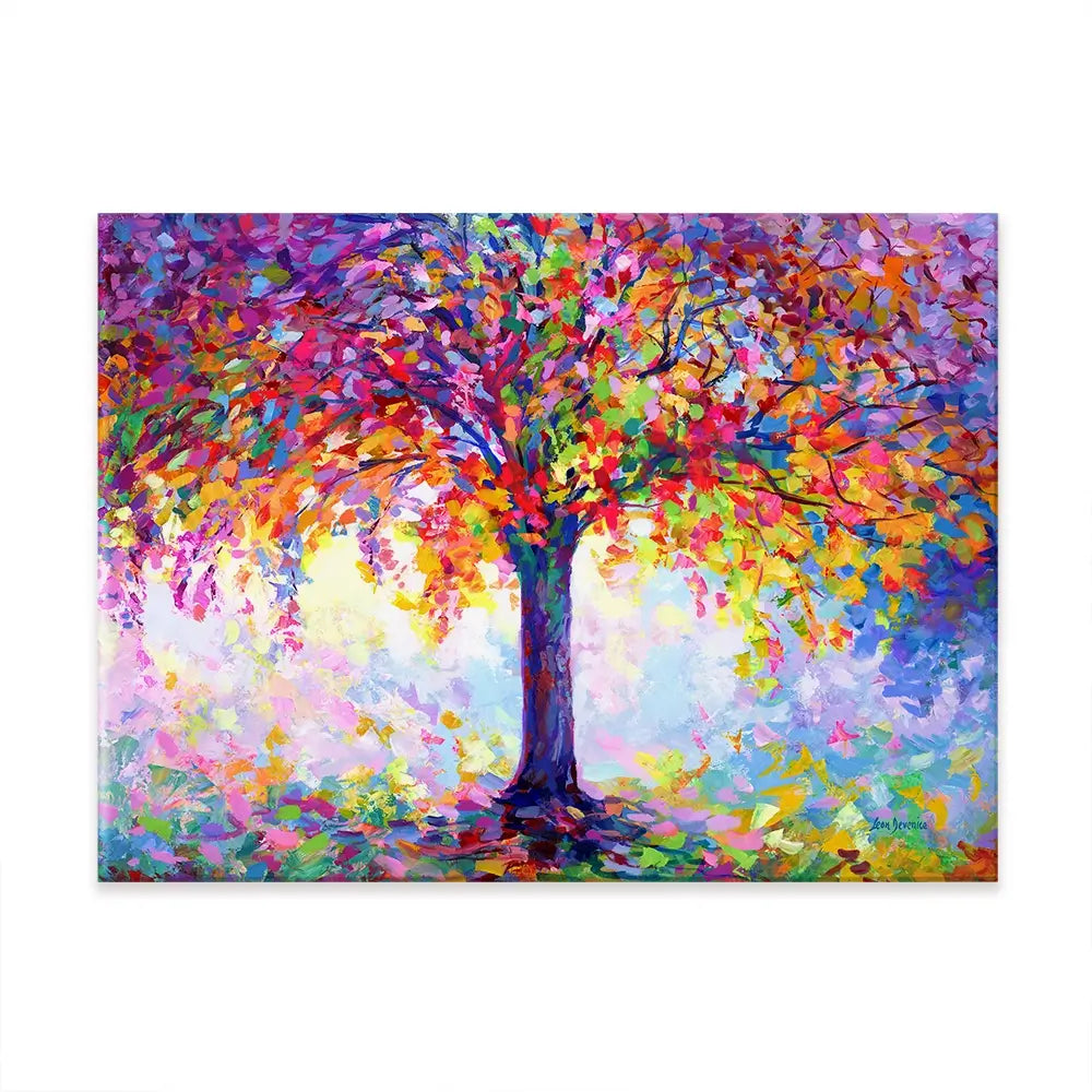 Tree Of Happiness Canvas Print