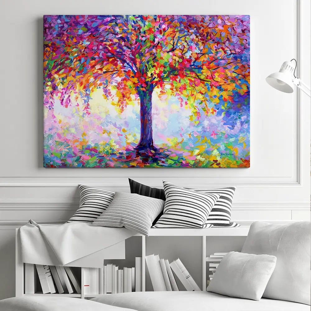 Tree Of Happiness Canvas Print