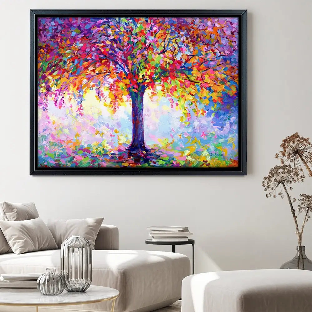 Tree Of Happiness Canvas Print