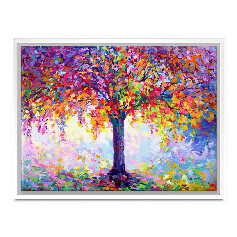 Tree Of Happiness Canvas Print