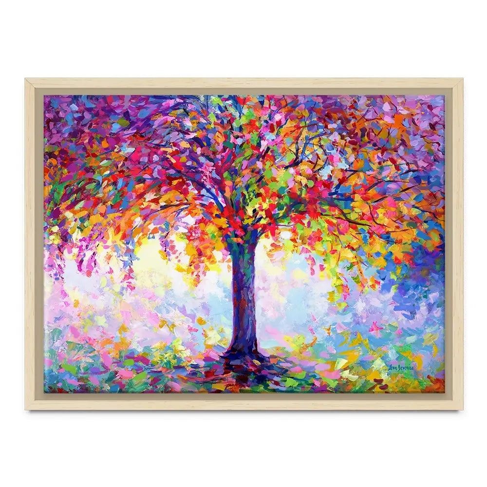 Tree Of Happiness Canvas Print