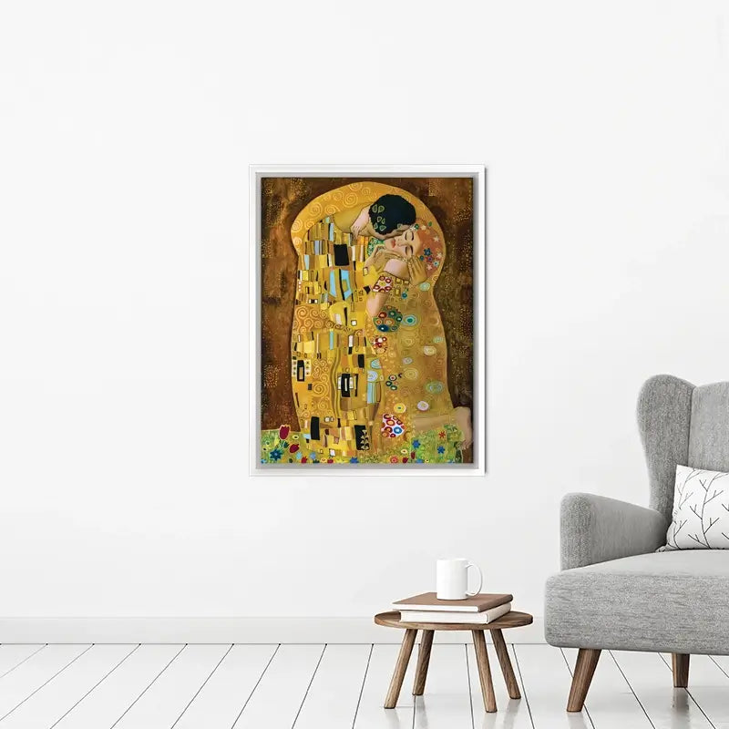 The Kiss Reimagined Canvas Print