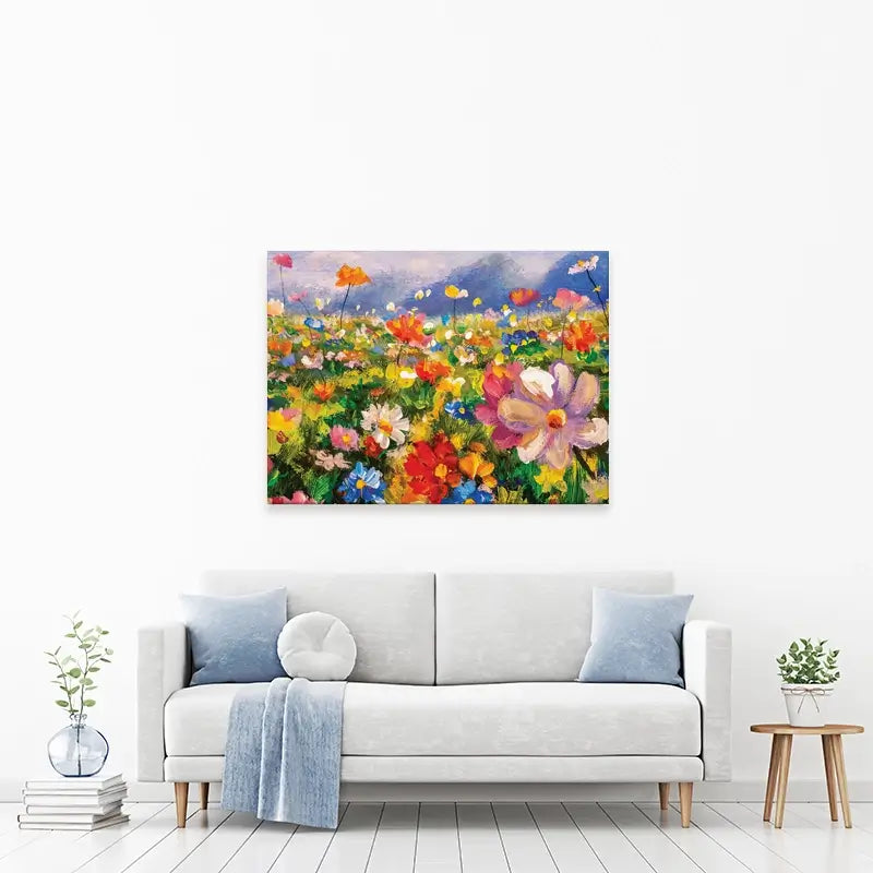 Vibrant Blooms Canvas Print