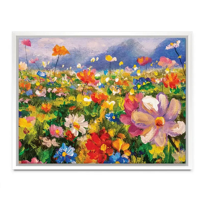 Vibrant Blooms Canvas Print