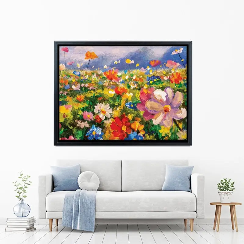 Vibrant Blooms Canvas Print