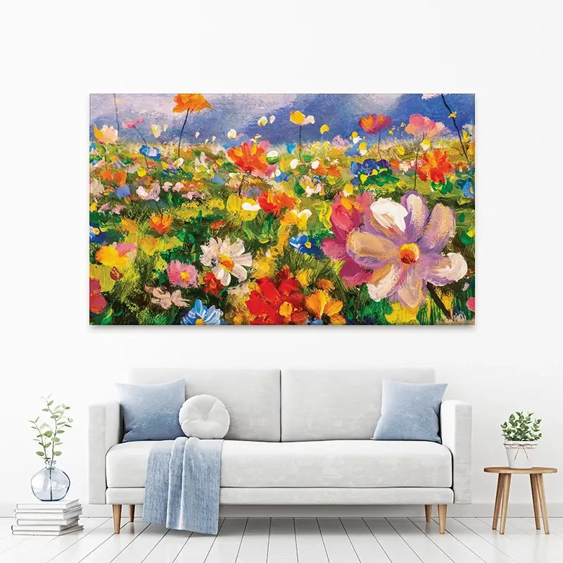 Vibrant Blooms Canvas Print