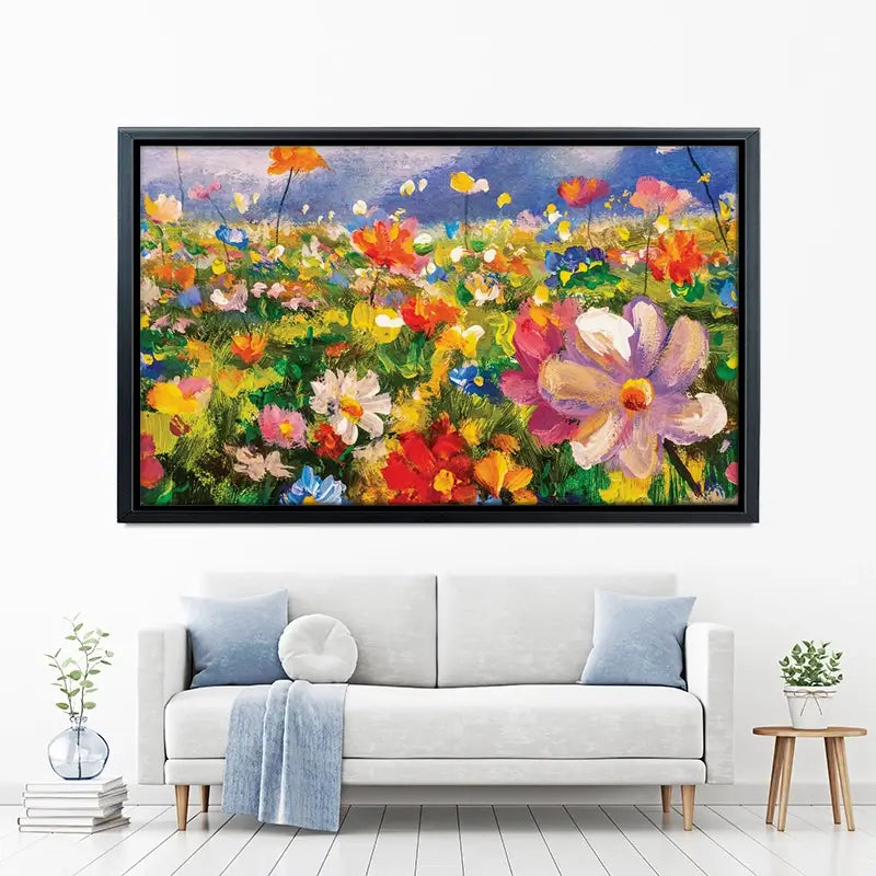 Vibrant Blooms Canvas Print