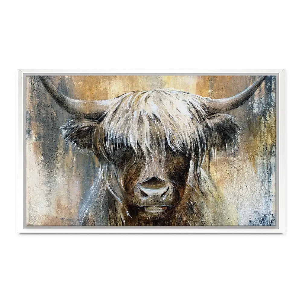 Cow Central Canvas Print