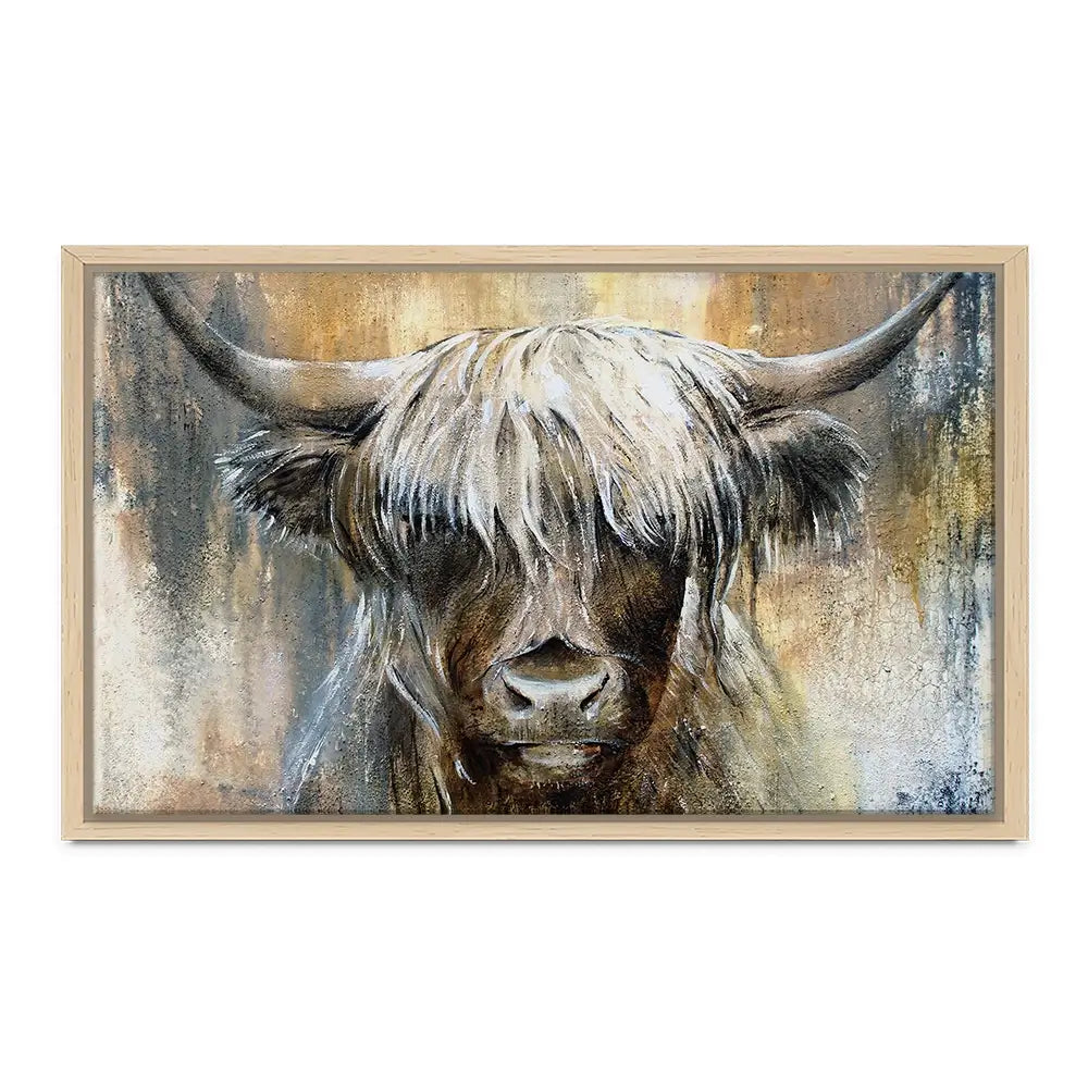 Cow Central Canvas Print