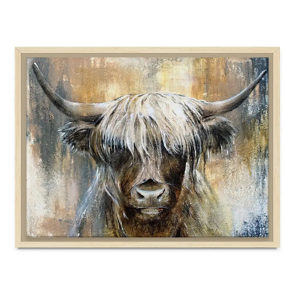 Cow Central Canvas Print