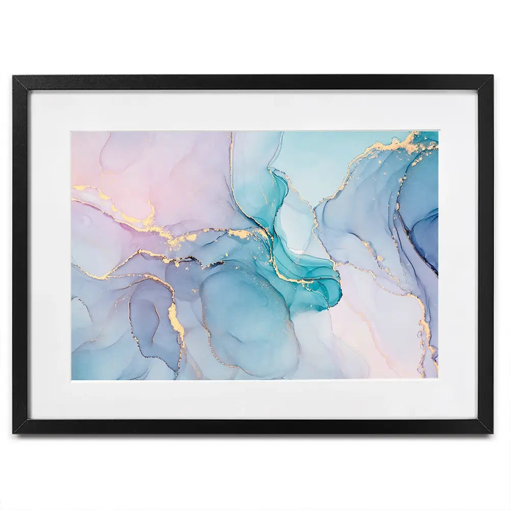 Dreamy Marble Framed Art Print