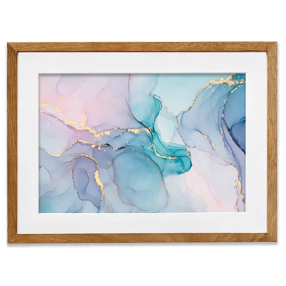 Dreamy Marble Framed Art Print