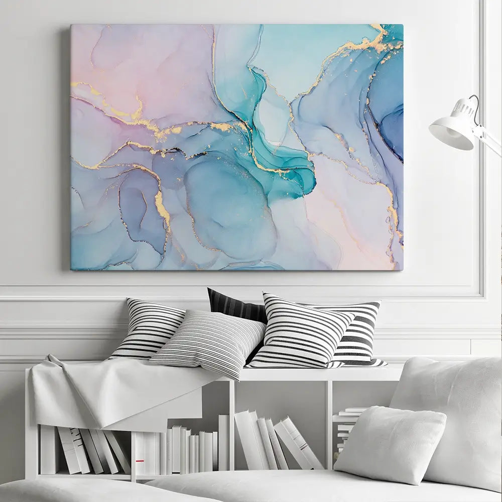 Dreamy Marble Canvas Print