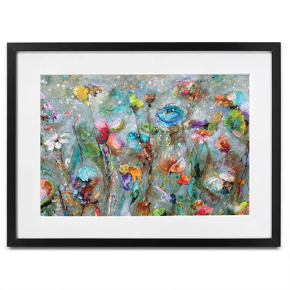 Flowers By Dawn Framed Art Print