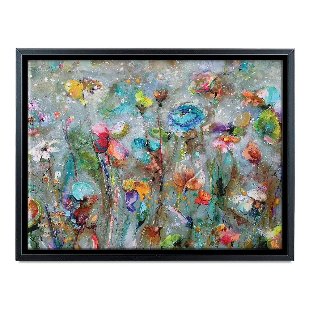 Flowers By Dawn Canvas Print