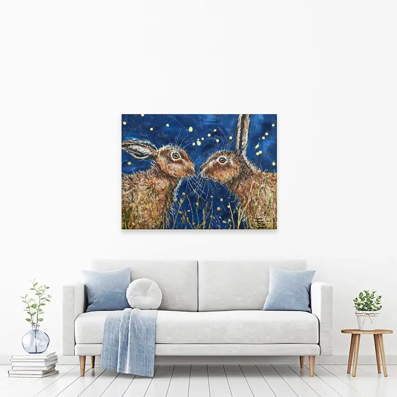 Under The Night Sky Canvas Print