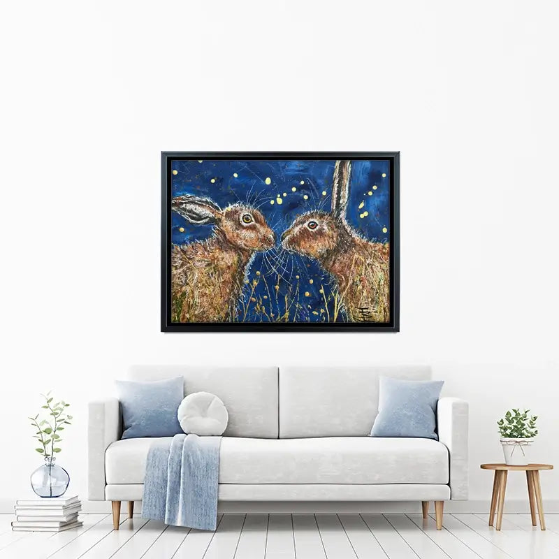 Under The Night Sky Canvas Print