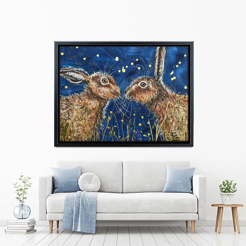 Under The Night Sky Canvas Print