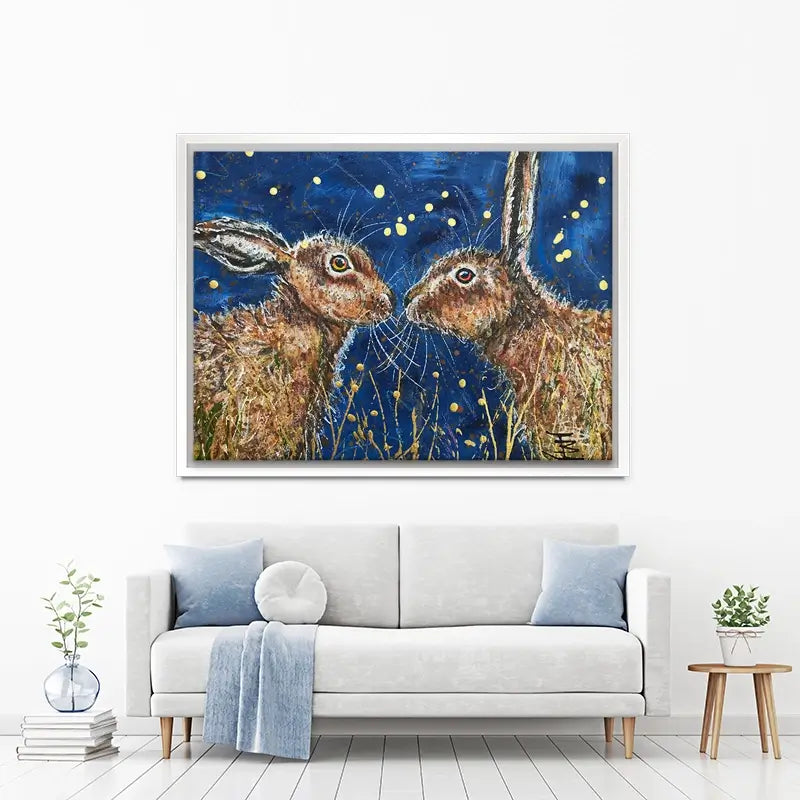 Under The Night Sky Canvas Print