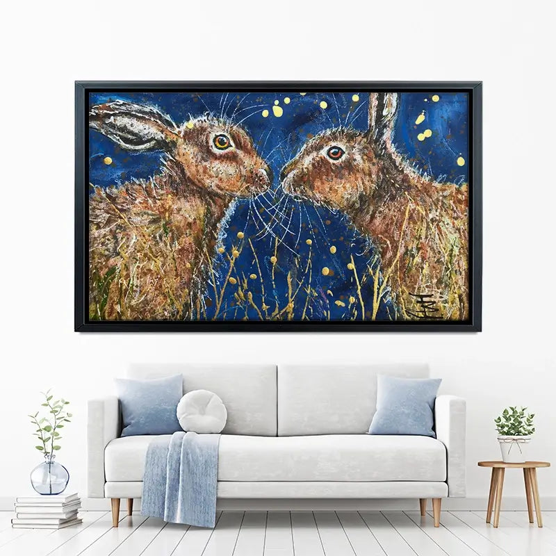 Under The Night Sky Canvas Print