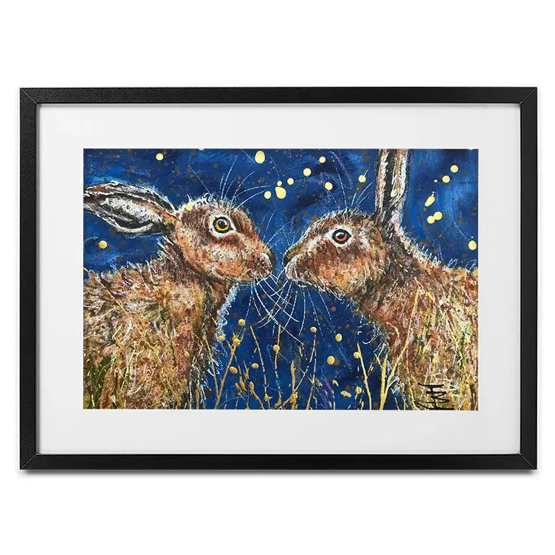 Under The Night Sky Framed Art Print