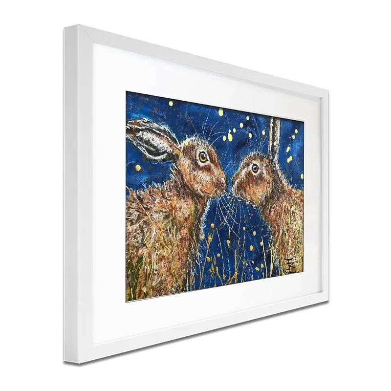 Under The Night Sky Framed Art Print