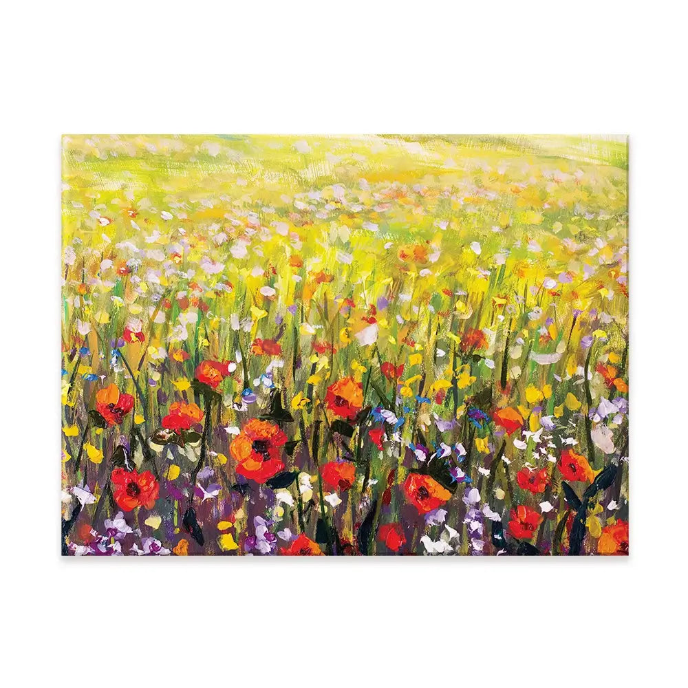 Pretty Poppies Canvas Print