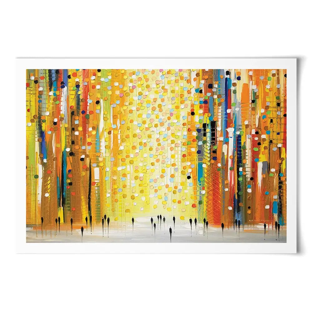 Sunset Lights Art Print