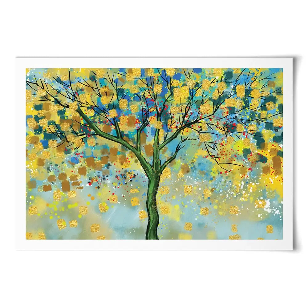 Tree In Colour Art Print