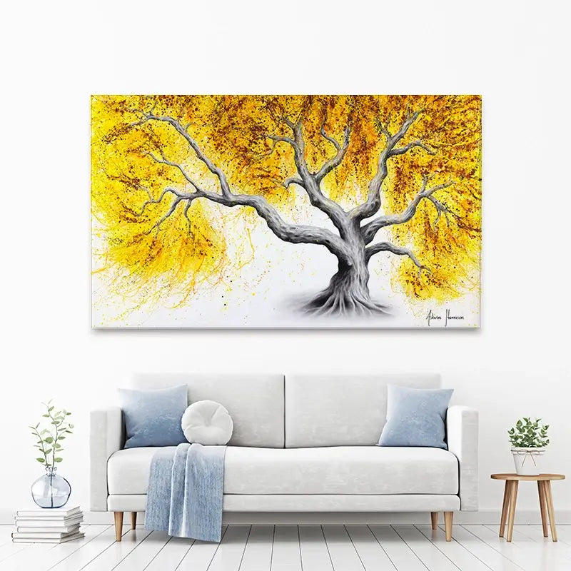 Sunshine Tree Canvas Print