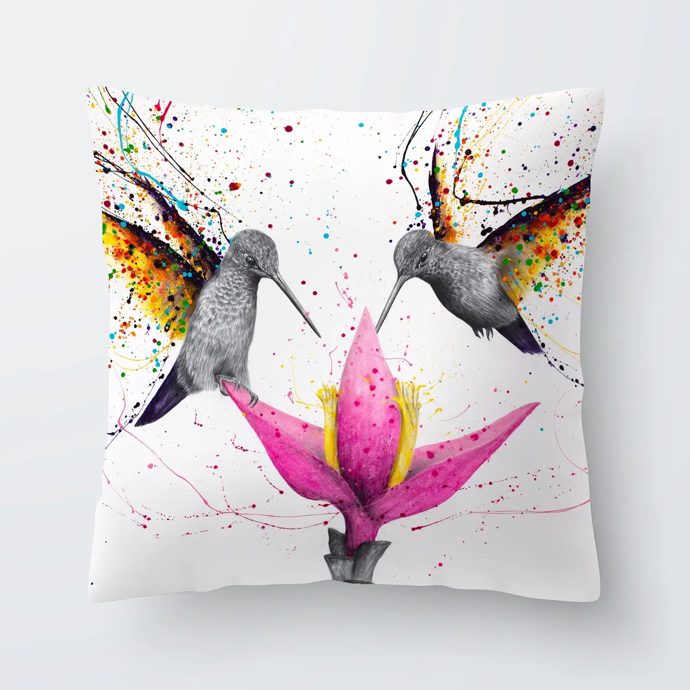 Friendship Hummingbirds Cushion