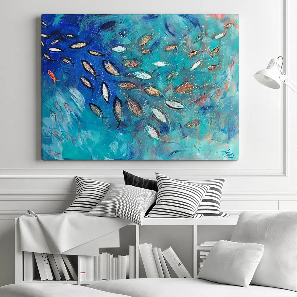 Very Fishy Canvas Print