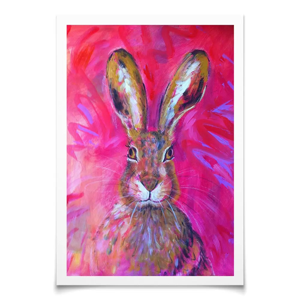 Herbert The Hare Art Print