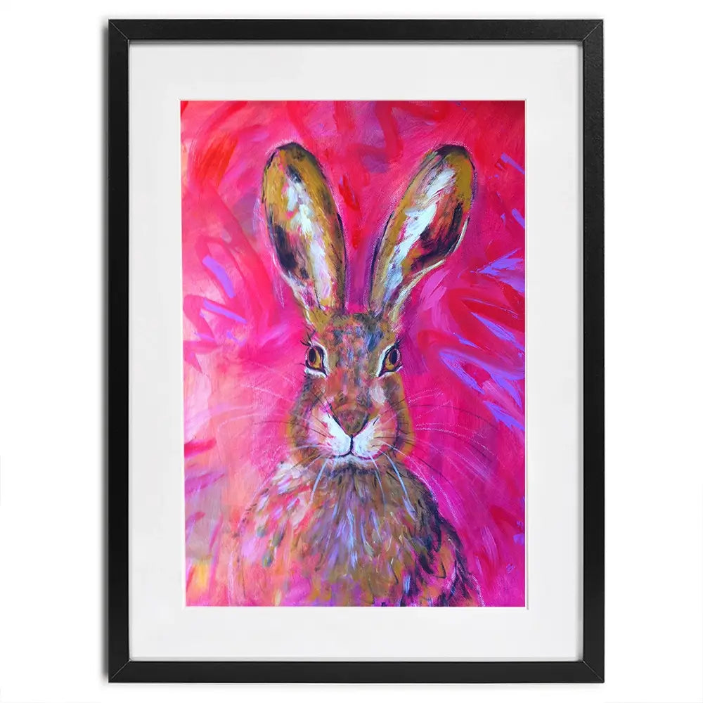 Herbert The Hare Framed Art Print