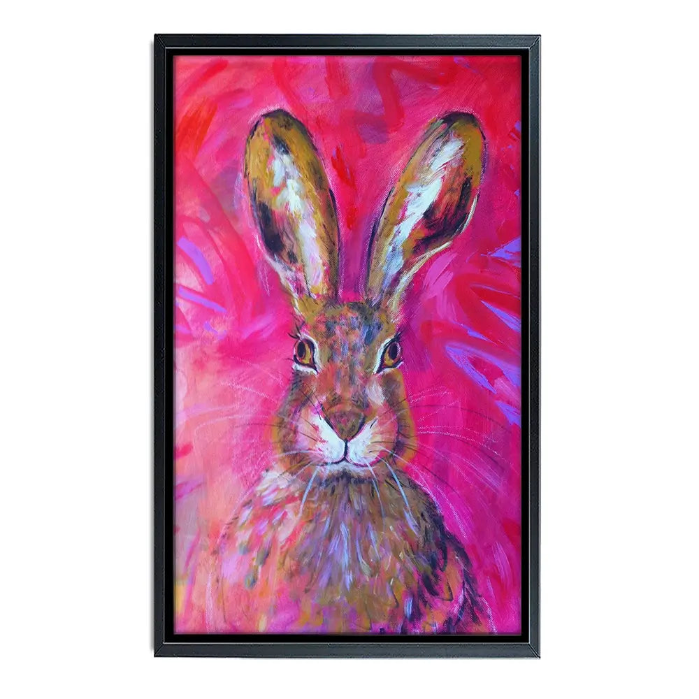 Herbert The Hare Canvas Print