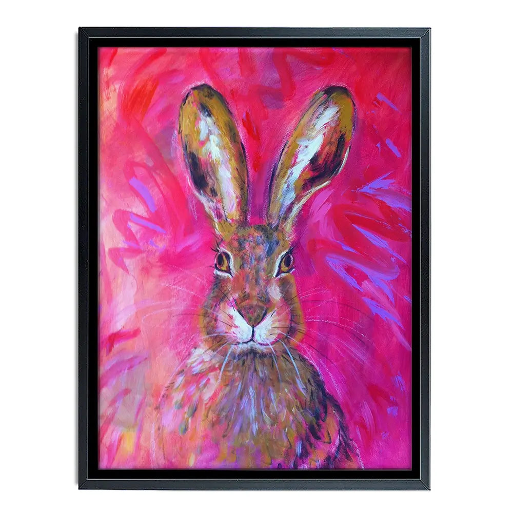 Herbert The Hare Canvas Print