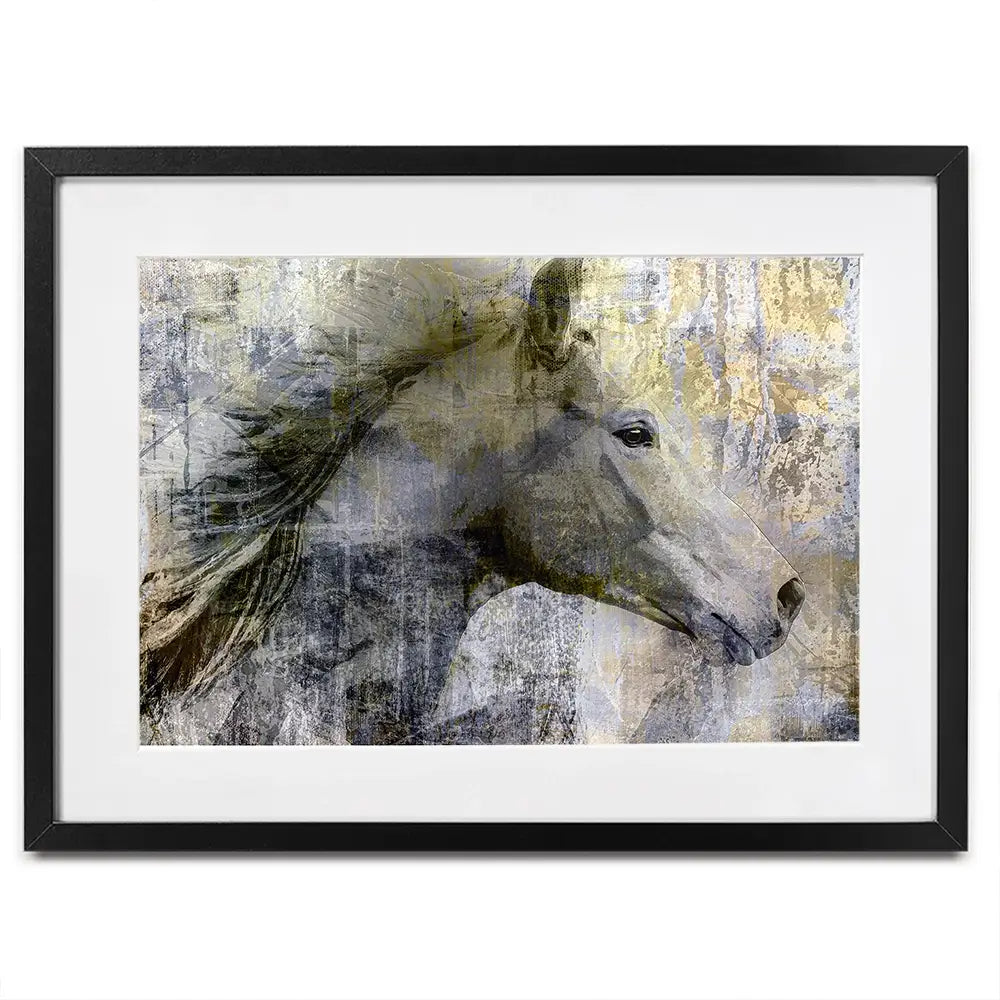 Artistic Horse Framed Art Print