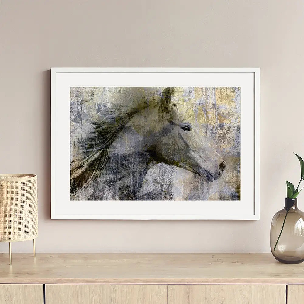 Artistic Horse Framed Art Print