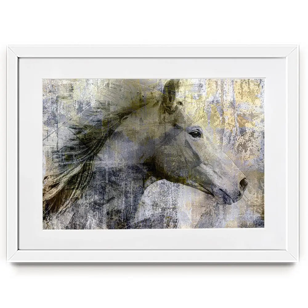 Artistic Horse Framed Art Print