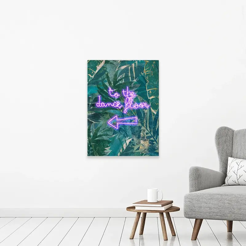 To The Dance Floor Canvas Print