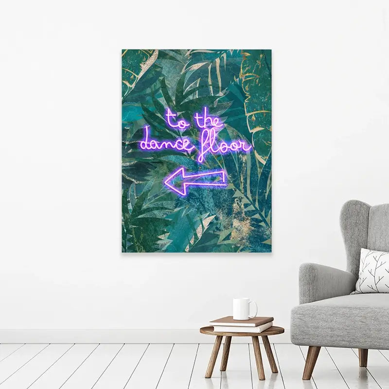 To The Dance Floor Canvas Print