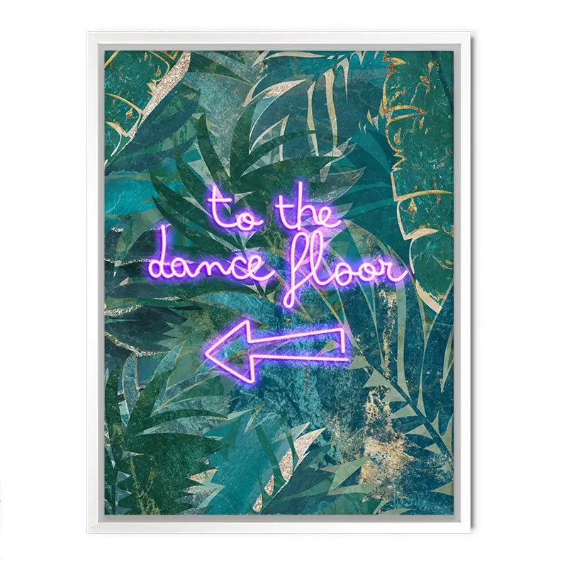 To The Dance Floor Canvas Print