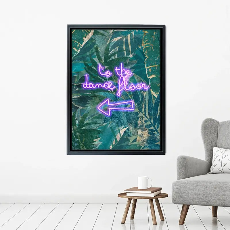 To The Dance Floor Canvas Print