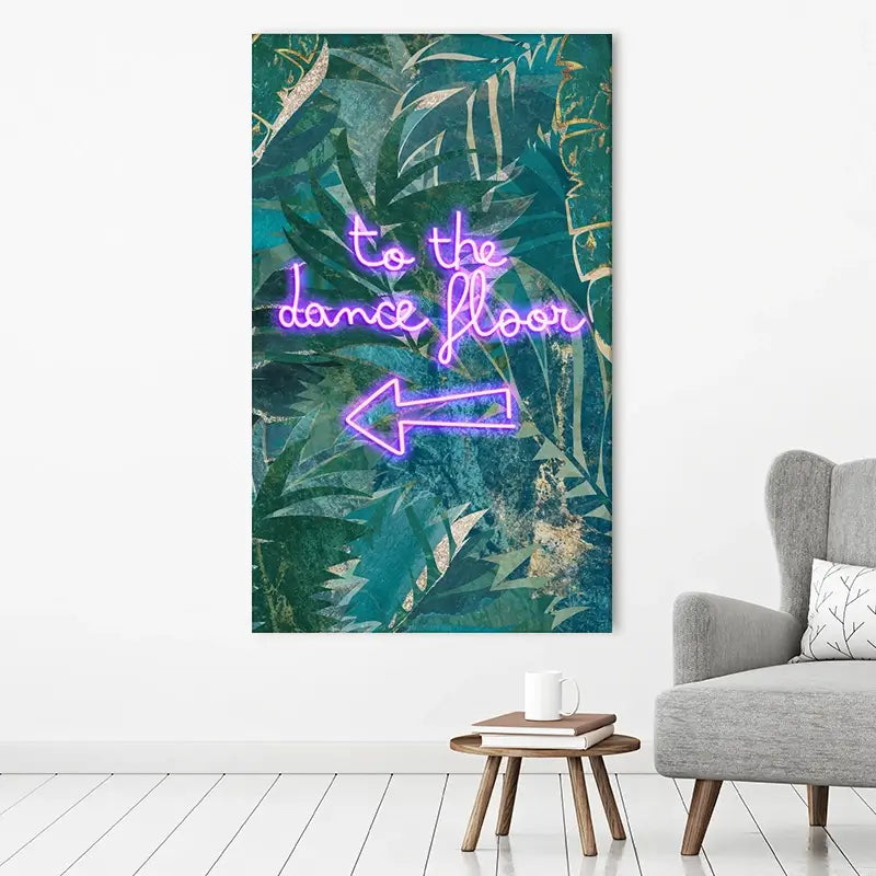 To The Dance Floor Canvas Print